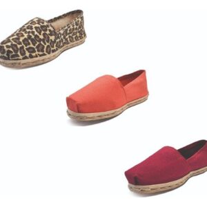 Tripack Alpargata Anim Prin, Terracota Y Burdeo