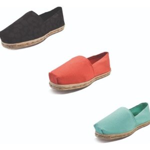 Tripack Alpargata Anim Prin Ng, Terracota Y Turquesa
