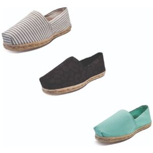Tripack Alpargata Ray Gr/blan, Anim Prin Ng Y Turquesa