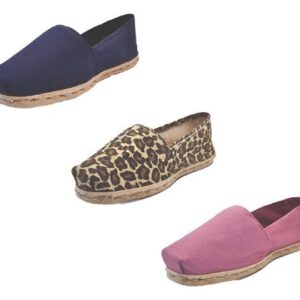 Tripack Alpargata Azul Marino, Animal Print Y Jacarandá