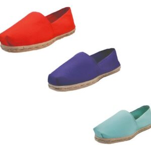 Tripack Alpargata Rojo, Morado Y Turquesa