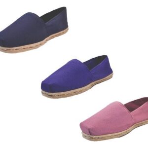 Tripack Alpargata Azul Marino, Morado Y Jacarandá