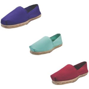 Tripack Alpargata Morado, Turquesa Y Burdeo