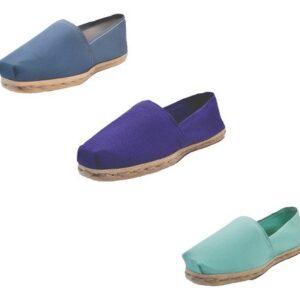 Tripack Alpargata Mezclilla, Morado Y Turquesa