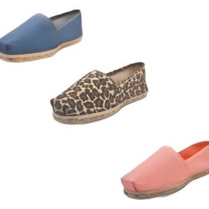 Tripack Alpargata Mezclilla, Animal Print Y Coral