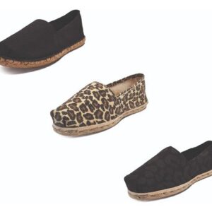 Tripack Alpargata Negro Goma, Animal Pr Y Animal Pr Neg