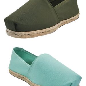 Pack Alpargata Verde Militar - Turquesa