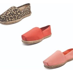Tripack Alpargata Anim Prin, Terracota Y Coral