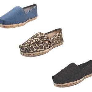 Tripack Alpargata Mezclilla, Animal Print Y Animal Pr Neg
