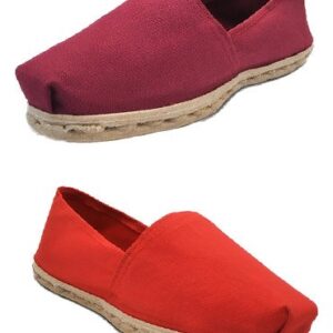 Pack Alpargata Rojo - Burdeo
