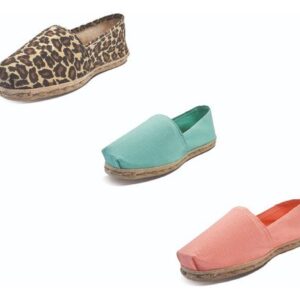 Tripack Alpargata Anim Prin, Turquesa Y Coral