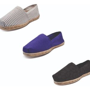 Tripack Alpargata Ray Gr/blan, Morado Y Anim Prin Ng