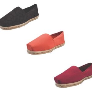 Tripack Alpargata Anim Prin Ng, Terracota Y Burdeo