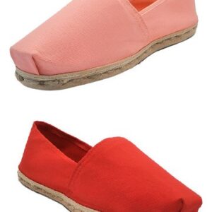 Pack Alpargata Rojo - Coral