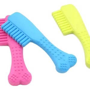 Juguete Para Perro De Goma Con Forma De Peine