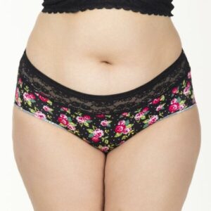 Cuadro Mujer Microfibra Y Encaje Lady Genny + Size C-441