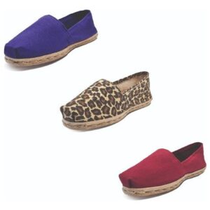 Tripack Alpargata Morado, Anim Prin Ng Y Burdeo