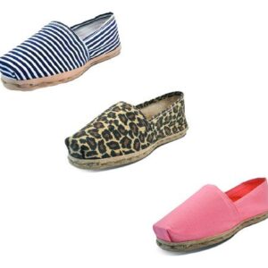 Tripack Alpargata Ray Azu/blan, Anim Prin Y Coral