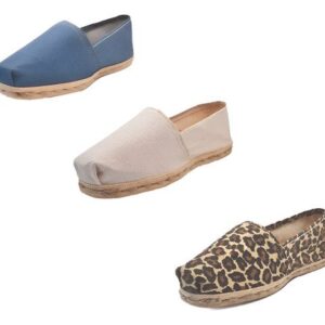 Tripack Alpargata Mezclilla, Crudo Y Animal Print