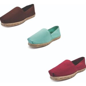 Tripack Alpargata Café, Coral Y Burdeo