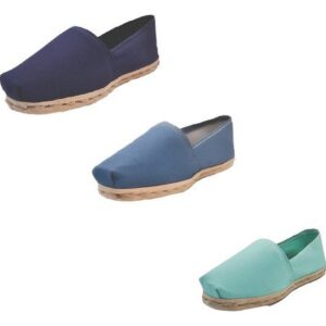 Tripack Alpargata Azul Marino, Mezclilla Y Turquesa