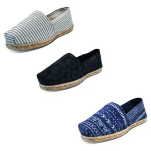 Tripack Alpargata Ray Gr/blan, Anim Prin Ng Y Azul Étnico