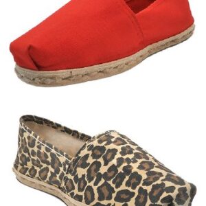 Pack Alpargata Rojo - Animal Print