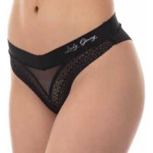 Tanga Mujer Lady Genny C-985 Encaje Y Malla