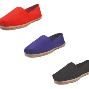 Tripack Alpargata Rojo, Morado Y Animal Print Negro