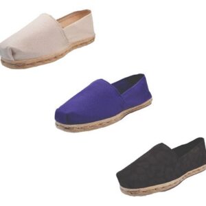 Tripack Alpargata Crudo, Morado Y Animal Print Ng