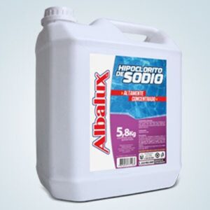 Hipoclorito De Sodio Albalux 10% Bidon 5.8 Litros