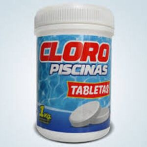 Cloro Piscina Tableta Pote 1kg