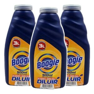 Tripack Detergente Líquido Boogie Para Diluir 500 Ml C/u