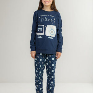 Pijama Niña Lady Genny Girls Aj-425 Cotton