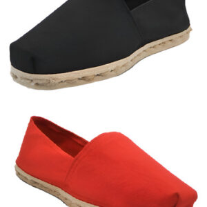 Pack Alpargata Negro - Rojo