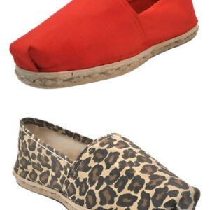 Pack Alpargata Rojo - Animal Print
