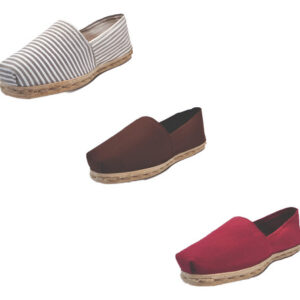 Tripack Alpargata Ray Gr/blan, Café Y Burdeo