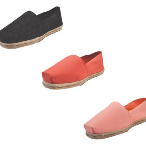 Tripack Alpargata Anim Prin Ng, Terracota Y Coral