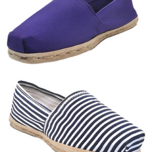 Pack Alpargata Rayado Azul/blanco - Morado