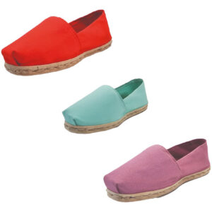 Tripack Alpargata Rojo, Turquesa Y Jacarandá