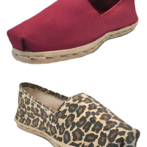 Pack Alpargata Animal Print - Burdeo