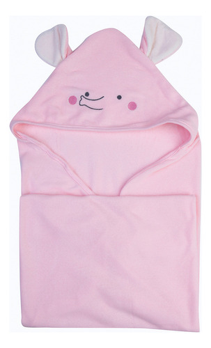 Set Bebe Lady Genny Baby Bb-209 Salida De Baño Toalla Color Rosa