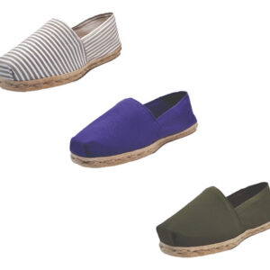 Tripack Alpargata Ray Gr/blan, Morado Y Verde Militar