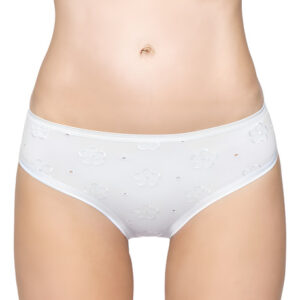 Bikini Cotton Spanoex Bordado Lady Genny C-609