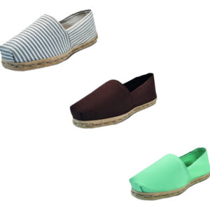 Tripack Alpargata Ray Gr/blan, Café Y Turquesa