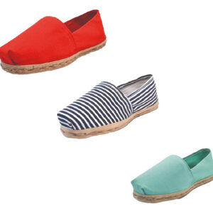 Tripack Alpargata Rojo, Ray Azul/blanco Y Turquesa