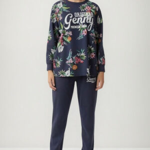 Pijama Mujer Lady Genny J-823 Cotton Estampado