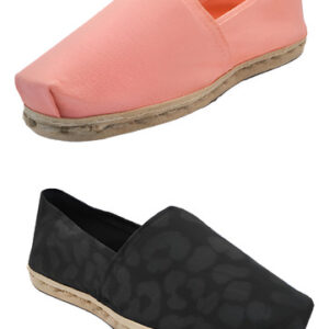 Pack Alpargata Animal Print Negro - Coral