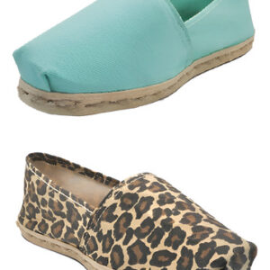 Pack Alpargata Animal Print - Turquesa