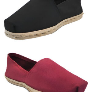 Pack Alpargata Negro - Burdeo